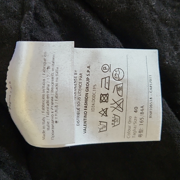 M Missoni Textured Knit Black Sweater Dress size US 4/ Italian 40 - Picture 5 of 7